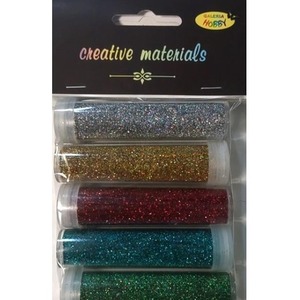 Brokat hologramowy 9g 5 kolorów