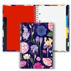 Brulion B5/160K kratka Kwiaty polskie PENMATE