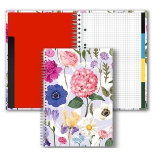 Brulion B5/160K kratka Kwiaty polskie PENMATE