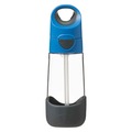 Butelka tritanowa ze słomką 450ml Blue Slate