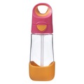 Butelka tritanowa ze słomką 450ml Strawberry Shake