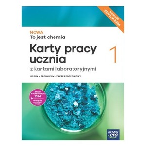 Chemia LO 1 Nowa To jest chemia KP ZP 2024