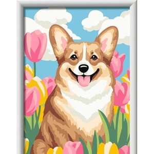 CreArt for Kids Floral Corgi