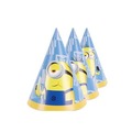 Czapeczki Minionki 16cm 6szt
