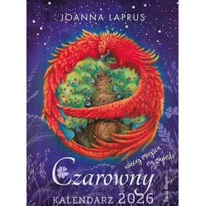 Czarowny kalendarz 2026 więcej miejsca na zapiski