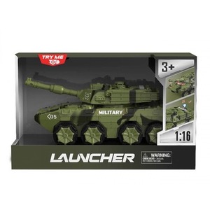 Czołg wojskowy ze światłem i dźwiękiem