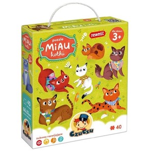 CzuCzu Puzzle Miau Kotki 3+