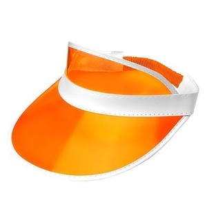 Daszek przeciwsłoneczny lata 80 pomarańczowy