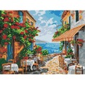 Diamentowa mozaika bez ramy - Cichy... 40x50cm