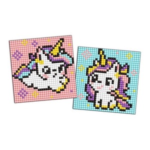 Diamentowa mozaika Kids magnes - Dwa jednorożce