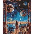 Diamentowa mozaika - Marzycielska noc 40x50cm