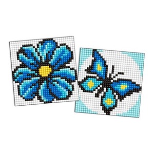 Diamentowa mozaika na magnesie IDEYKA 9x9 cm kids kolor niebieski