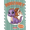 Dinozaury. Kolorowy zawrót głowy. Kolorowanka z naklejkami