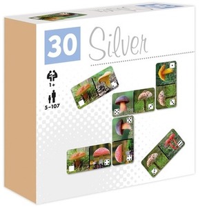 Domino grzyby Silver ALEX