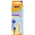 Długopis Cristal Pastel 1mm niebieski 3szt BIC