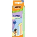 Długopis Cristal Pastel 1mm niebieski 3szt BIC