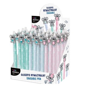 Długopis wymazywalny z figurką Koala (24szt) KIDEA