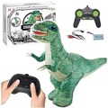 Duży dinozaur dmuchany R/C zielony 130x190cm