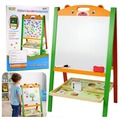 Dwustronna tablica edukacyjna magnetyczna 2w1