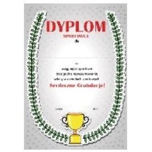 Dyplom A4 Sportowca