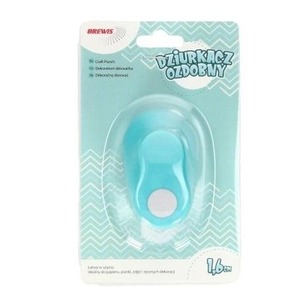 Dziurkacz ozdobny - Koło 1,6cm MIX