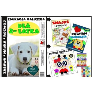 Edukacja maluszka - zestaw książek dla 2 latka
