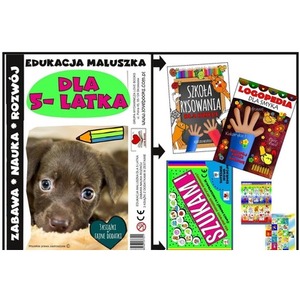 Edukacja maluszka - zestaw książek dla 5 latka