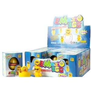 Emojio egg growing pet, rosnący emotek w jajku