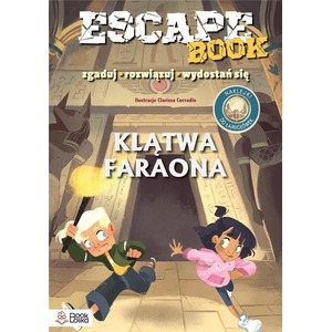 Escape Books. Klątwa faraona. Zgaduj, rozwiązuj...