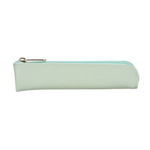 Etui na długopisy z suwakiem miętowe