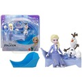 Figurki Disney Elsa i Olaf na sankach