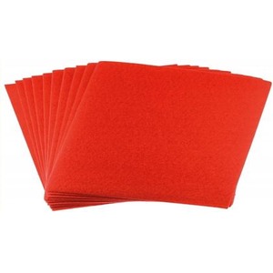 Filc A4 czerwony 1mm 10szt