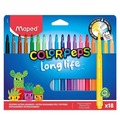 Flamastry Long Life 18kol MAPED