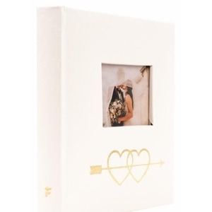 Fotoalbum kieszeniowy szyty Hearts 2