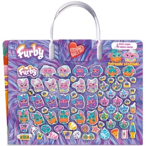 Futrzaste słodziaki. Furby. Kocham naklejać