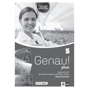 Genau plus 5 Ćwiczenia + kod dostępu do podręcznika interaktywnego dla uczniów szkół branżowych i 5-letnich techników