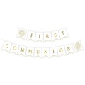 Girlanda papierowa First Communion Komunia