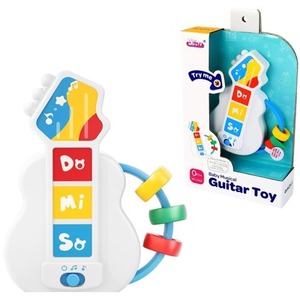 Gitara grzechotka muzyczna dla malucha