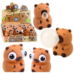 Gniotek Kapibara antystresowy z bańką 8,5cm