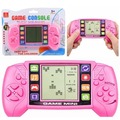 Gra elektroniczna konsola tetris różowa