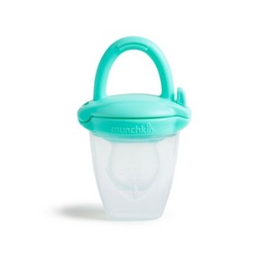 Gryzak silikonowy do podawania pokarmu Munchkin zielony