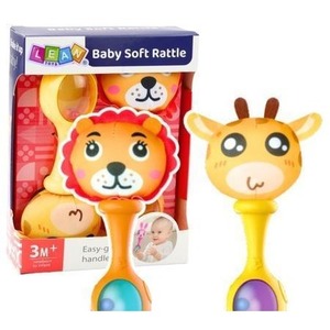 Grzechotkiz miękką piłeczką 2szt