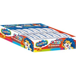 Gumki do ścierania Myszki (24szt) BAMBINO