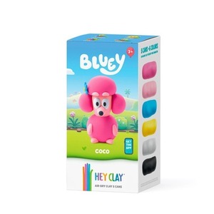 Hey Clay - Figurka Bluey Coco + akcesoriami 5pak