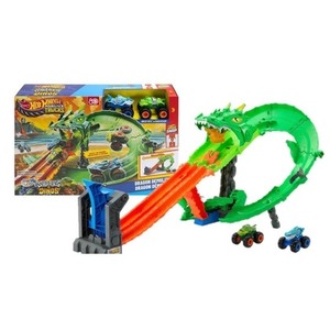 Hot Wheels Monster Trucks Rekiny vs Dinozaury