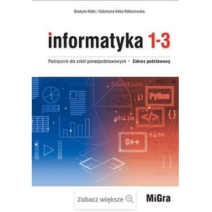 Informatyka LO 1-3 Podręcznik ZP