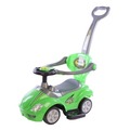 Jeździk z rączką 3w1 Mega Car zielony