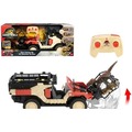 Jurassic World samochód RC z dinozaurem
