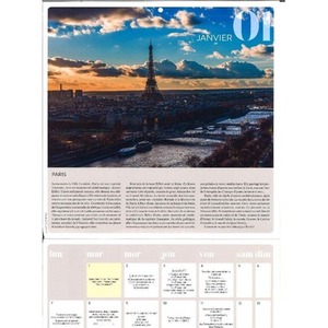 Kalendarz 2019 Język francuski dzień po dniu