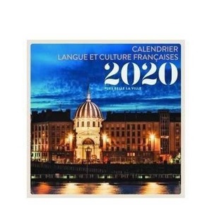 Kalendarz 2020 Język francuski